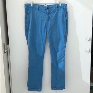 GAP blue girlfriend chinos